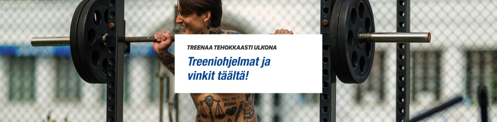 Treenaa tehokkaasti ulkona